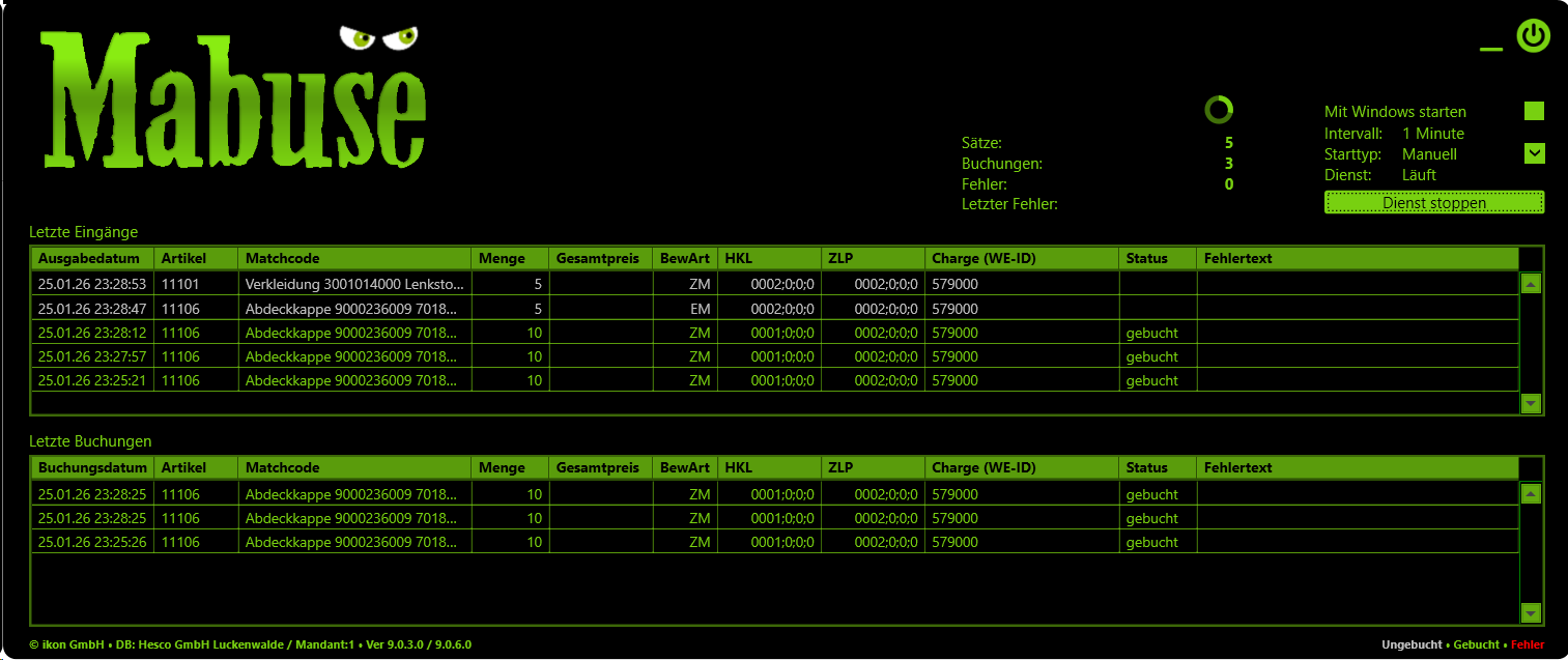 ikon gmbh software-entwickung datenaustausch
